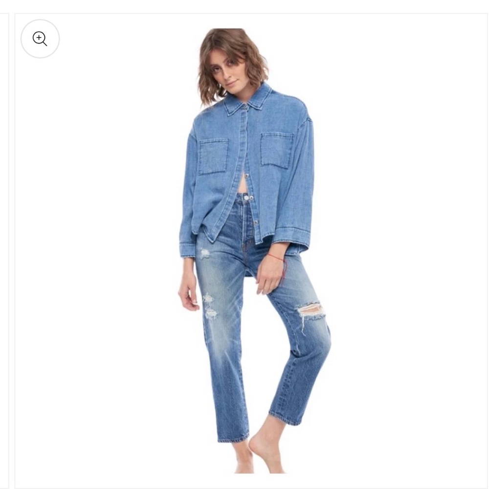 Free People Sandrine Rose Denim Jeans